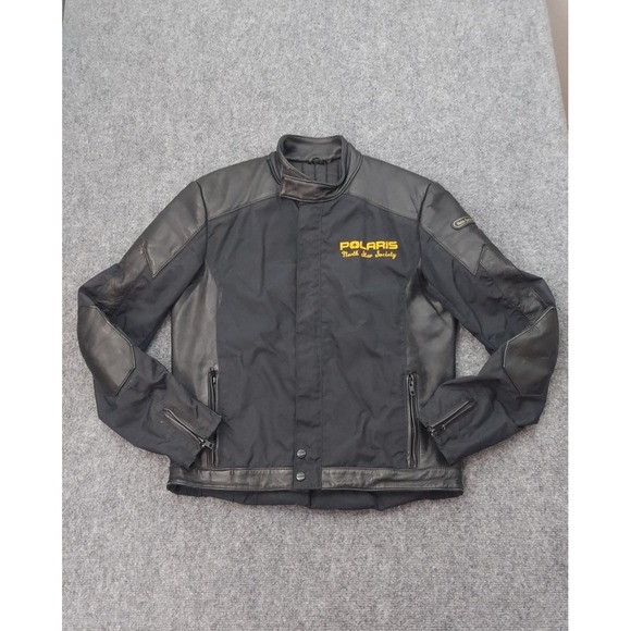 Hein Gericke Jackets & Blazers - Polaris leather Motorcycle Jacket Mens Large Black Hein Gericke Biker Moto